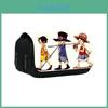 Аниме-паттерн One Piece Двухслойный откидной чехол Хранение канцелярских принадлежностей Пенал для студентов и офисного использования
