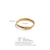 Yhpup Stainless Steel Cuban Chain Bracelet Bangle 18K Golden PVD Plated Waterproof Exclusive Style Personalized Jewelry Polished