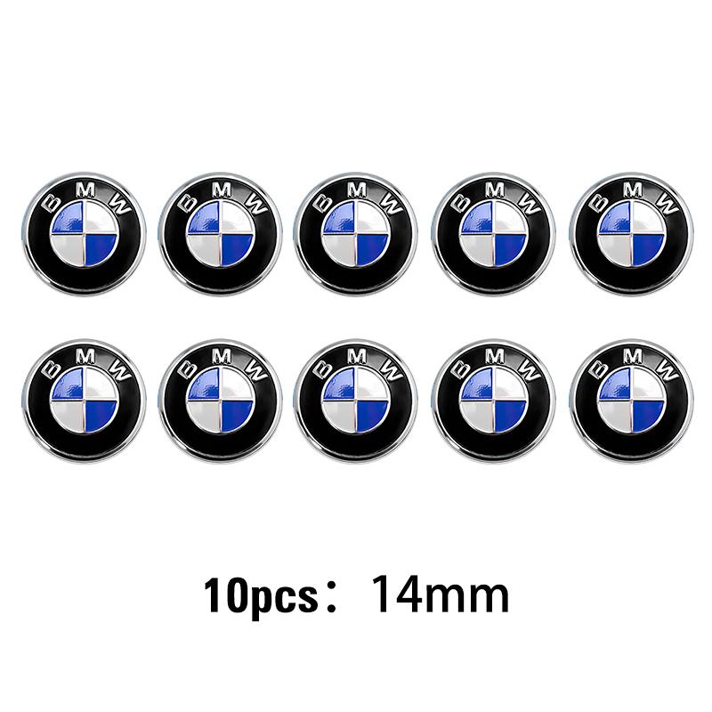 2026 Hot 5Pcs/10Pcs BMW Car Remote Control Key Badge Stickers For BMW X1 X5 X6 X7 E28 E90 F20 E62 E93 GT G30 G20 G05 i3 i4 M3 M4 M5 F93 y5