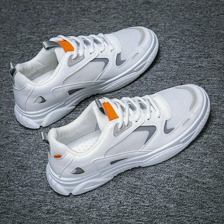 2024 New Hot Summer Fashion Brand Men Casual Shoes Flats Shoes Gym Trainers Male Sneakers Casual Breathable Lace-up Male Shoes