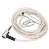 Earphone Upgrade Cable Silver Plated Copper 184 Core MMCX Replace Headset Wire with Mic Volume