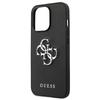 Guess Guhcp13Lsa4Gsbk Iphone 13 Pro/13 6,1 Czarny/Black Hardcase Saffiano 4G Metal Logo