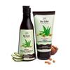 Nat Habit Aloe Peanut Shampoo and Conditioner, For Women & Men, Daily Soft & Moisture Lock Ultra Hair Smoothening Combo