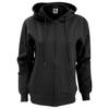 SG Ladies Full Zip Plain Hooded Sweatshirt