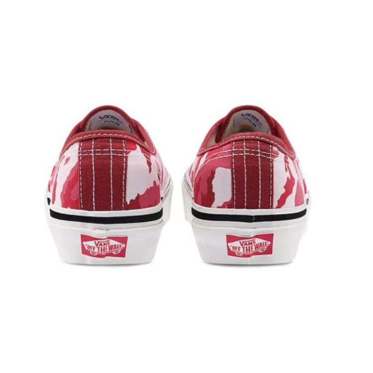Vans Оригинальные кеды для скейтбординга 44 Dx Anaheim с низким верхом, красно-камуфляжные, унисекс, VN0A38ENV7H