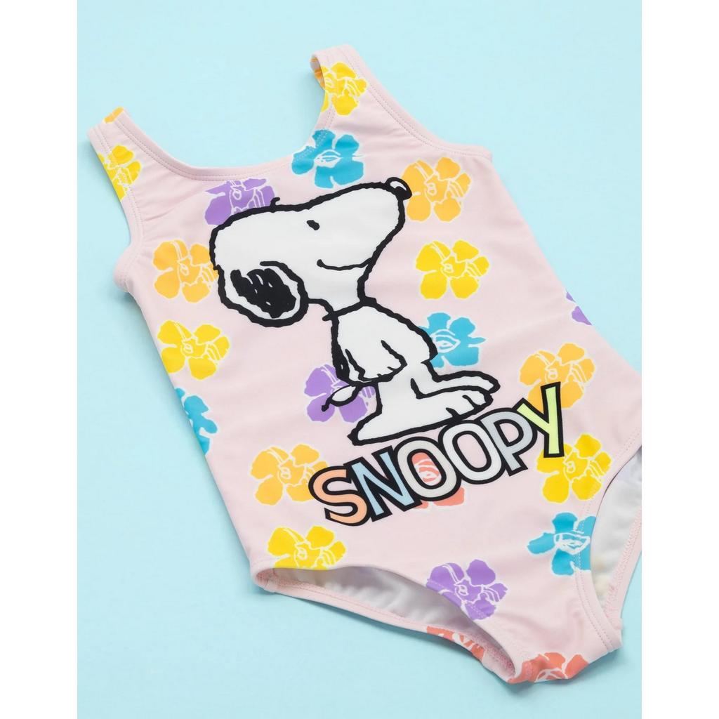 Snoopy Childrens/Kids One Piece Swimsuit