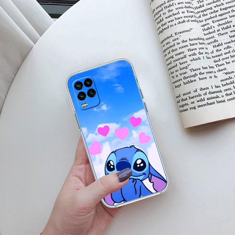 Мультяшный чехол Stitch для Motorola Moto G10 G20 G30 G31 G32 G34 G35 G41 G42 G50 G51 G52 G55 G60 G60S