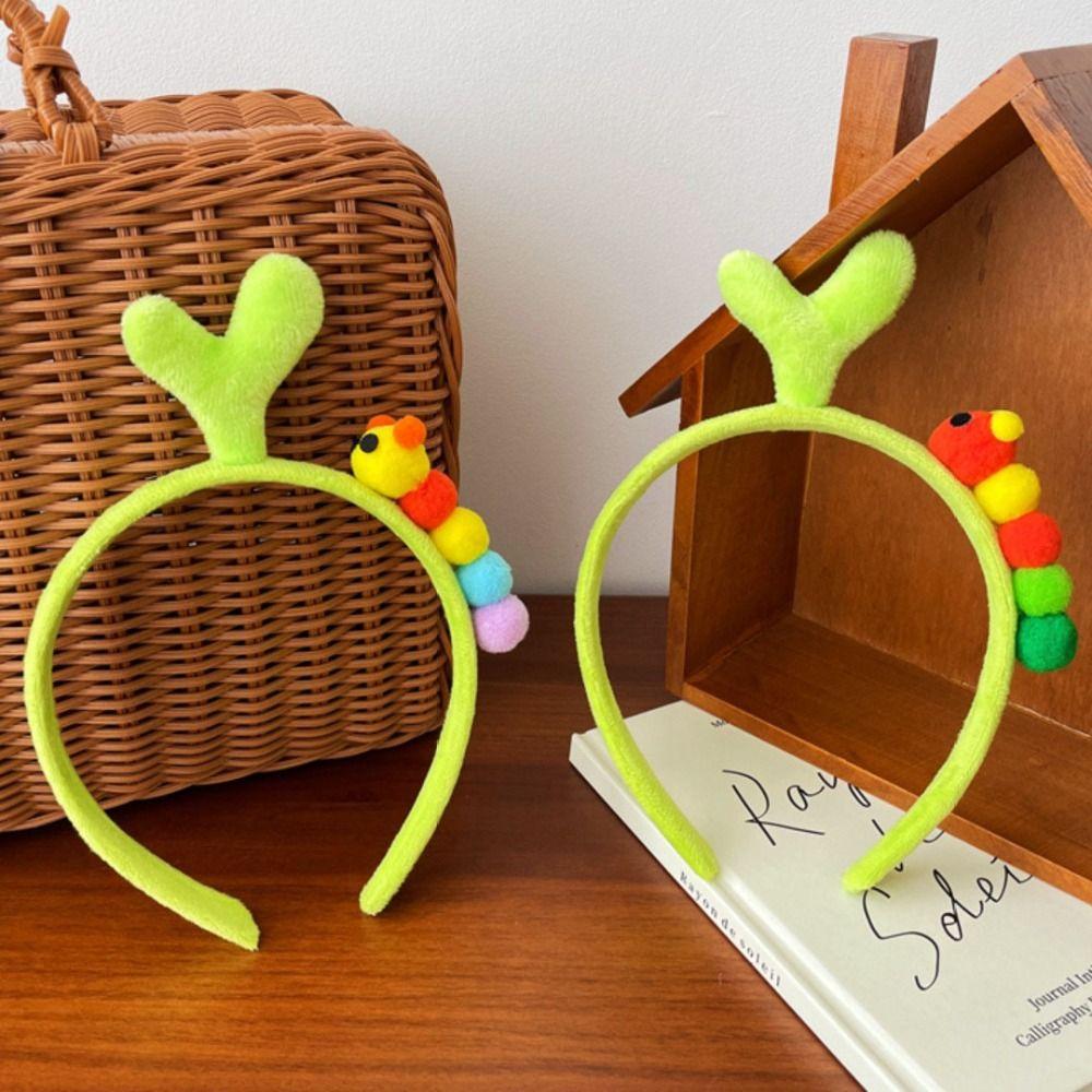Tulip Plush Flower Hair Hoop Cartoon Flowers Headband Floral Daily