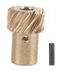 Roller Cam Distributor Gear Bronze 0.5in Shaft for Small Big Block with MSD Distributor