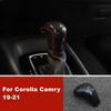 Для Toyota Corolla Camry Levin Avalon 2019 2020 2021 салон автомобиля ручка переключения передач защитный чехол наклейка
