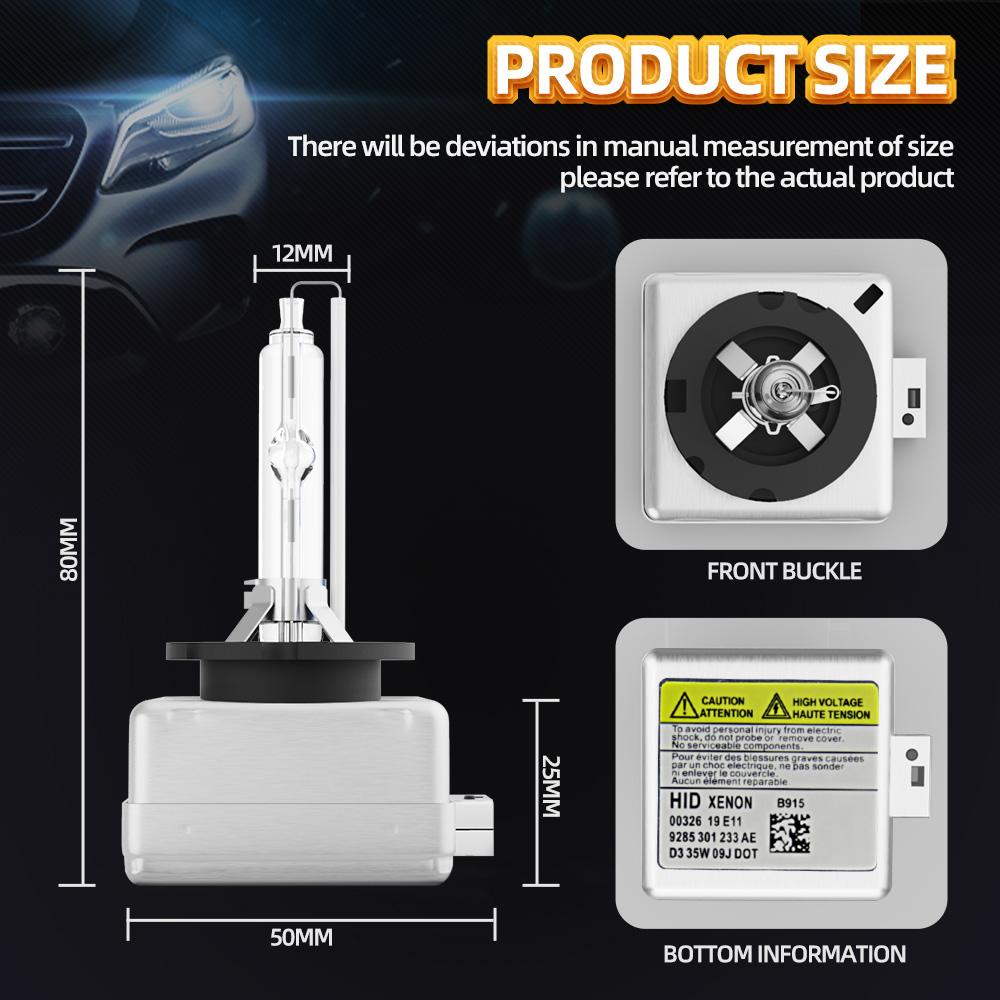 35W HID Xenon Lamp D1S Car Headlight 6000K 10000K Bulbs For BMW X6 E71 E72 2007 2008 2009 2010 2011 2012 2013 2014