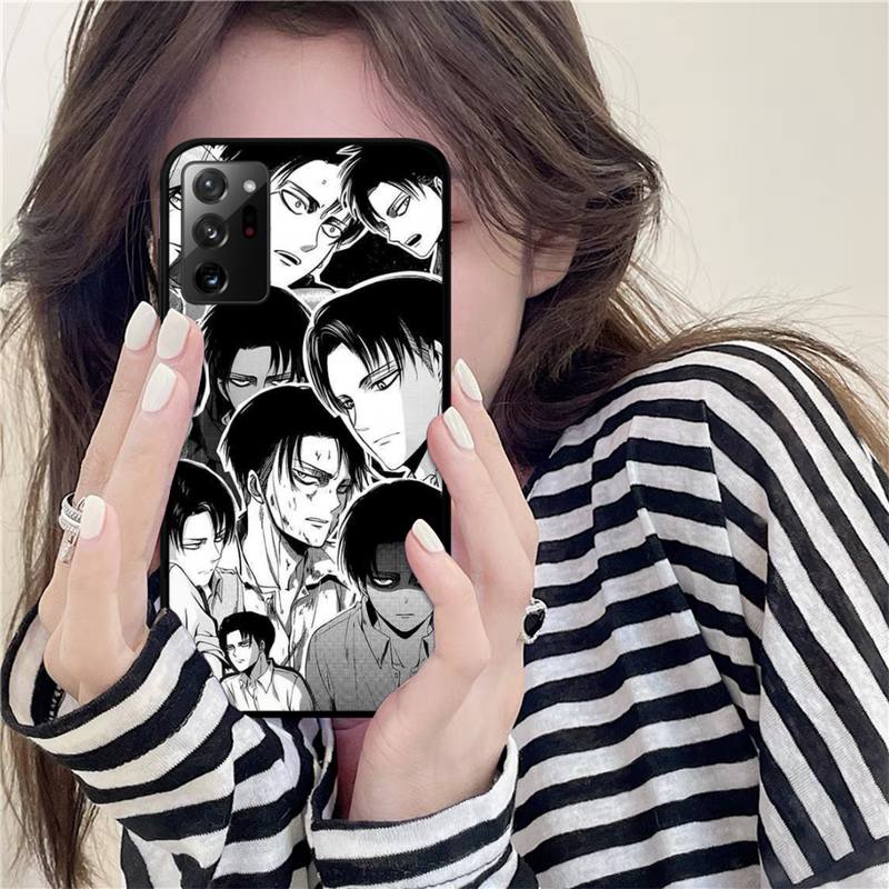 Чехол Yinuoda Attack on Titan Levi для телефона Samsung Note 20 Ultra 10 pro lite plus 9 8 5 4 3 M 30s 11 51 31 31s 20 A7
