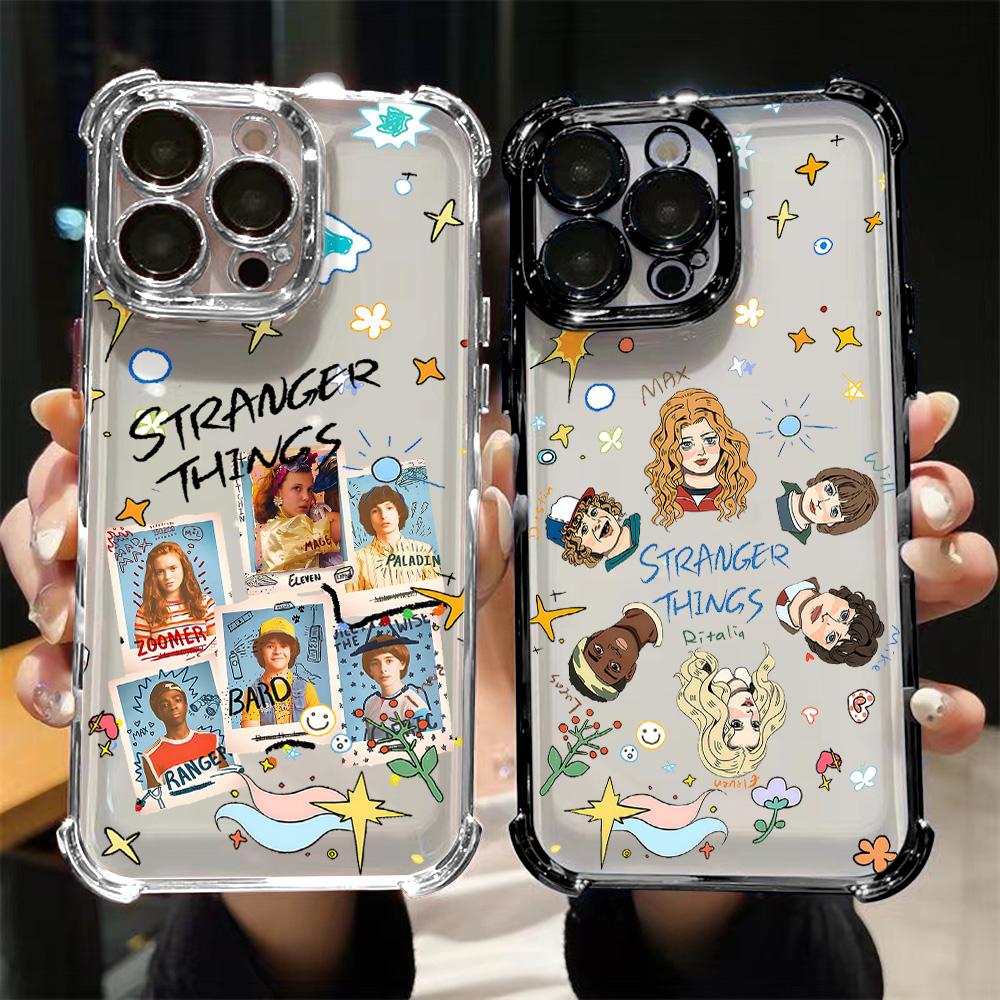 Роскошный Чехол Для Телефона С Покрытием В Стиле S-Stranger Things Для Samsung A37 A57 A07 A36 A16 A06 A35 A55 A15 A54 A34 A24 A14 A05 A04 4G 5G