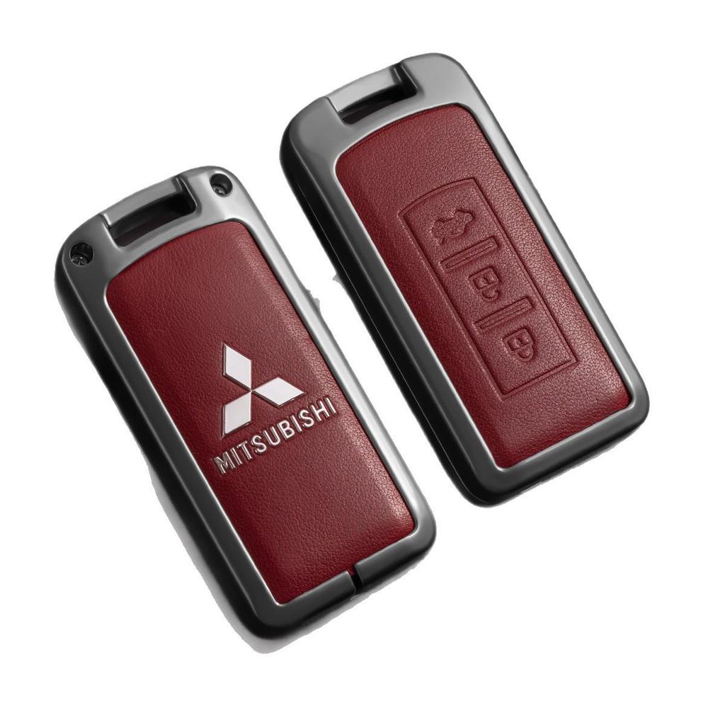 Чехол для ключей Mitsubishi Outlander/Eclipse/ASX/Pajero – Пряжка-ракушка высокого качества