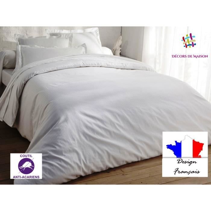 Duvet and Pillow Set - Made In Europe - 220x240cm - Anti-Dust Mite - White - Free Delivery