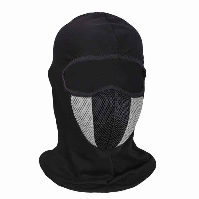 Motorcycle Mask Headgear Breathable Balaclava Full Face Mask Motorbike Bicycle Windproof Sunscreen Masks Cycling Sports Headgear