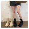 Thick-soled Martin Boots Women's 2025 New Spring and Autumn Single Boots British Style Short Boots Sweet Cool Thin French Short Boots