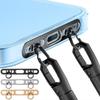 Ultra-thin Phone Lanyard Tab Double Buckle Gasket Phone Case Hanging Rope for Mobile Phone