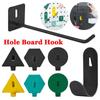 5pcs/set Goods Shelf Slatwall Hook Display Hooks Hole Board Hook Holder Convenient Storage Racks