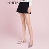 PORTS Women's Pleated Loose Wide-Leg Shorts