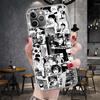 Japanese Horror Manga Style Phone Case For Apple iPhone 17 Air 16 15 Plus 14 + 13 Mini 12 11 Pro Max 7 8 SE 16Max Soft Shell Cov