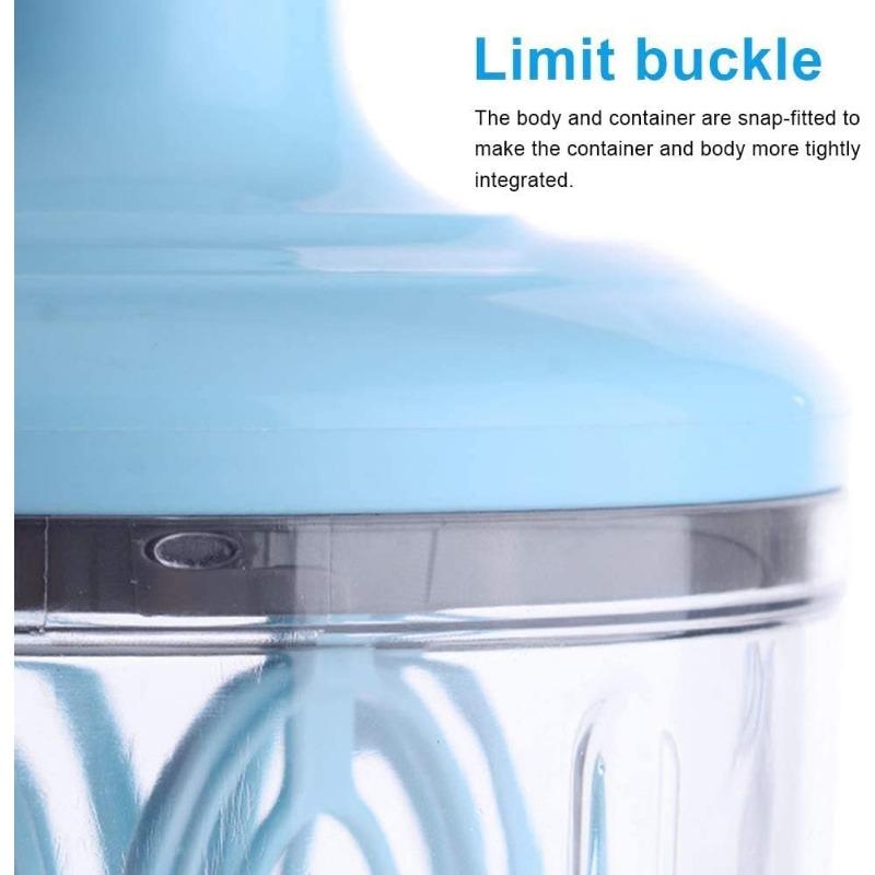 Пластиковый венчик для взбивания яиц с ручным приводом, блендер с длинным рычагом, многофункциональный ручной венчик для взбивания яиц, практичный кухонный инструмент