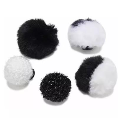 Обувь с отверстиями Шерстяной шарик Аксессуары для обуви Унисекс Одинаковая пара Разноцветный