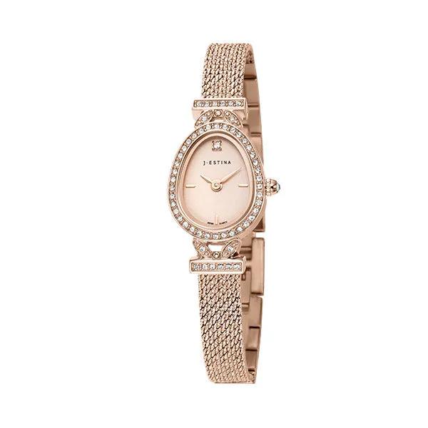TIARA DIA STILLA Metal Watch - Rose Gold (JWT1ME6BS605RGRG0)