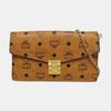 [Pre-Owned] Millie Visetos Classic Monogram Print Light Trendy Cool Girl Flap Chain Crossbody Bag Medium - Very Good #39JU0S