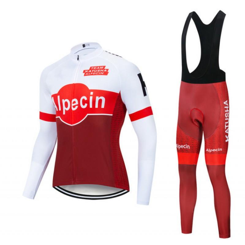 Men Women Cycling Jersey Set Long Sleeve Quick Dry Performance Bike Apparel Outdoor Sportswear