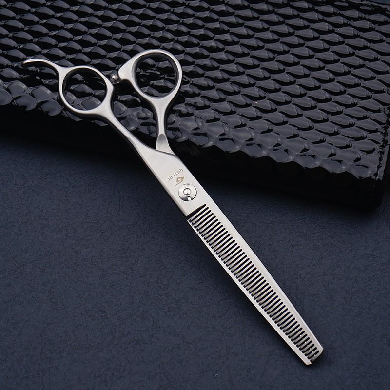 Professional Pet Grooming Scissors Set Stainless Steel Straight Toothed Curved Thinning Dogs Full Body Use