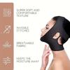 V-Line Face Shaping Strap, Chin Lift & Slimming Compression Band, Breathable Fabric, Invisible Stitches, Unscented Facial Contouring Sculpting Tool