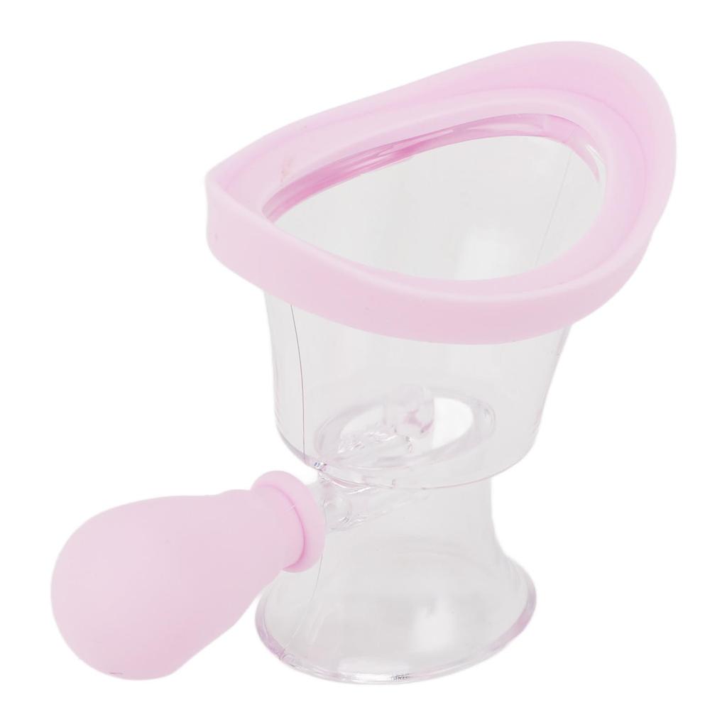 Eye Wash Cups Manual Hygienic Safe Silicone ABS Effective Air Pressure Eye Cleaning Cup for