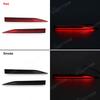 1 Pair For Toyota Yaris Ativ Vios 2022 2023 LED Rear Bumper Light Dynamic Turn Signal Lamp Stop Brake Warning Lamp Reflector 12V
