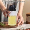 470ML Oil Dispenser Spray Pour 2 In 1 Olive Bottle Sprayer for Air Fryer Salad Frying Multi-Liquid Oil BPA-Free Glass Wide Mouth Oil Sprayer