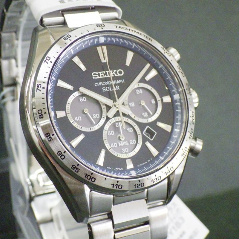 SEIKO SBPY183 Солнечный Хронограф Синий Циферблат Водонепроницаемость 10 АТМ Мужские Часы