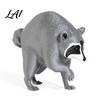 Desktop Office Accessories 3D Printed Racoon Figurine Cute Raccoon Statue Funny Desk Buddy Animal Lover Gifts Small Collectible Figure for