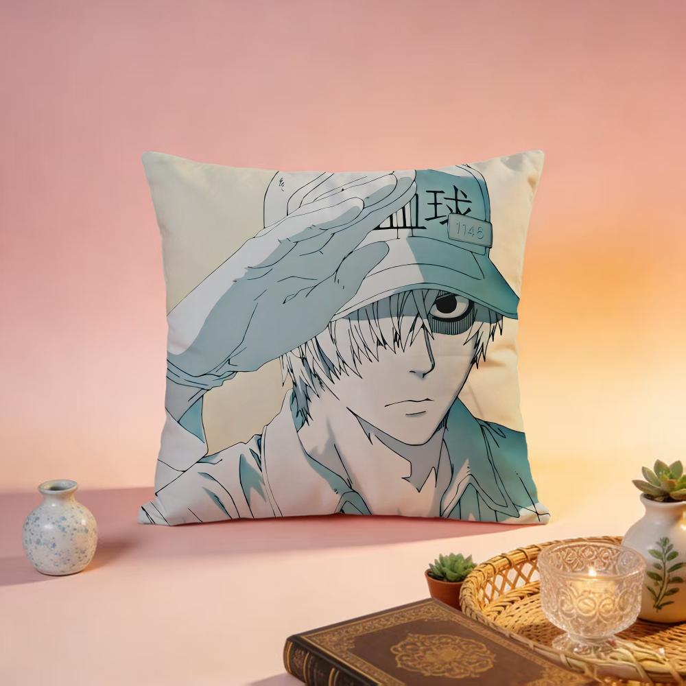 Popular CCells at Worked Cushion Cover Premium SkinFriendly Pillow Case MultiPurpose for Home Office Travel