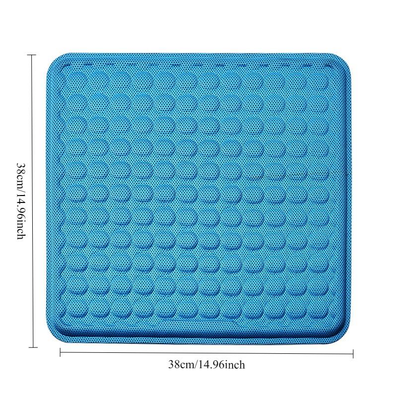 Summer Gel Cooling Seat Cushion Home Car Dual Use Ice Silk Breathable Comfort Pad for Car Seat Office Chair Cooling Sitting Mat