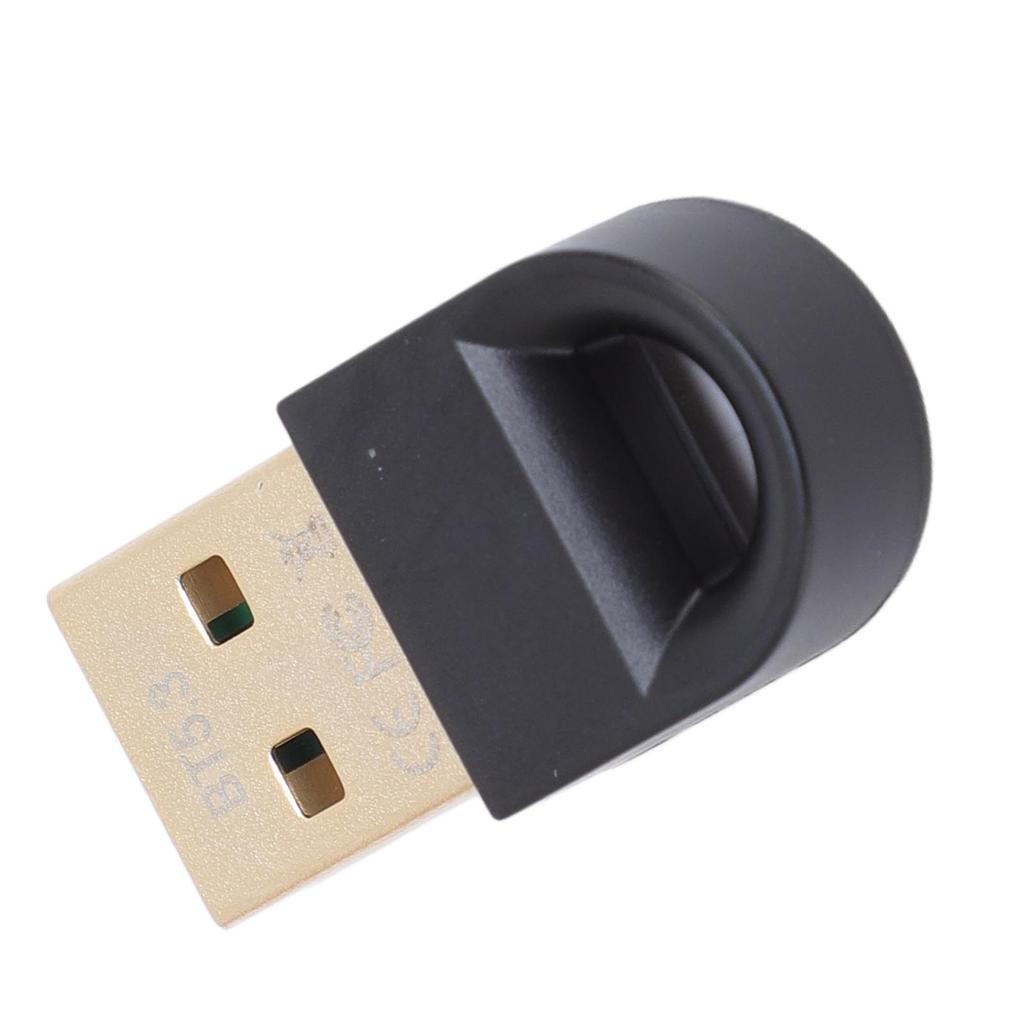 Bluetooth 5.3 USB Adapter Plug and Play 65.6ft Long Range Wireless Bluetooth Dongle Receiver for PC