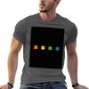 Minimalist Dotted Gay Pride Flag Tshirt Basic Lightweight Short Sleeve Tee