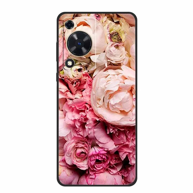Для Huawei Nova Y72s Чехол Y 72 S Чехол Черный Силикон ТПУ Мягкая Задняя Крышка Для Huawei Nova Y72 Y63 Чехол для Телефона Y 63 72 Funda Оболочка