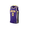 NBA Team Logo Breathable Fitted Basketball Jersey Fan Edition Statement Limited Men Tops Purple CV9481-506