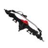 CNC Metal RC Car Front Portal Axle Set for Axial SCX10 1 10 RC Crawler Car AccessoryBlack