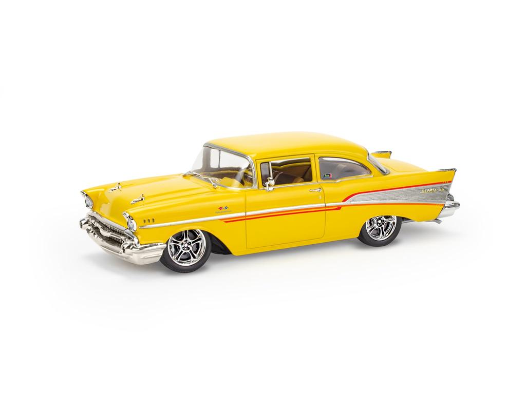 German Revell American Revell 57 Chevy Bel Air Plastic Model 14551 (Revell) 1/25