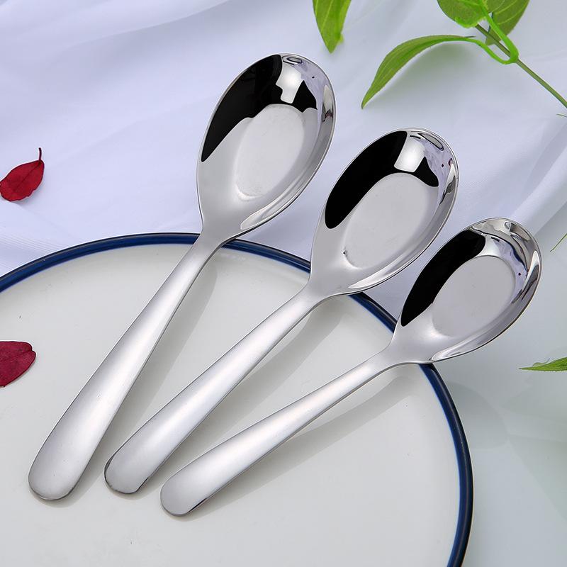 Elegant Stainless Steel Dinner Spoon Adds a Touch of Sophistication to Every Dining Table