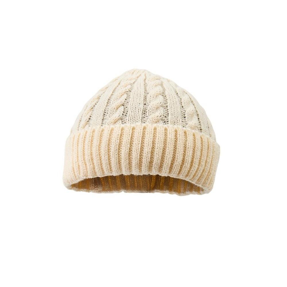 Cable Knit Winter Thermal Beanie Windproof Cold Weather Beanie Classic Outdoor Knit Hat  Daily Wear