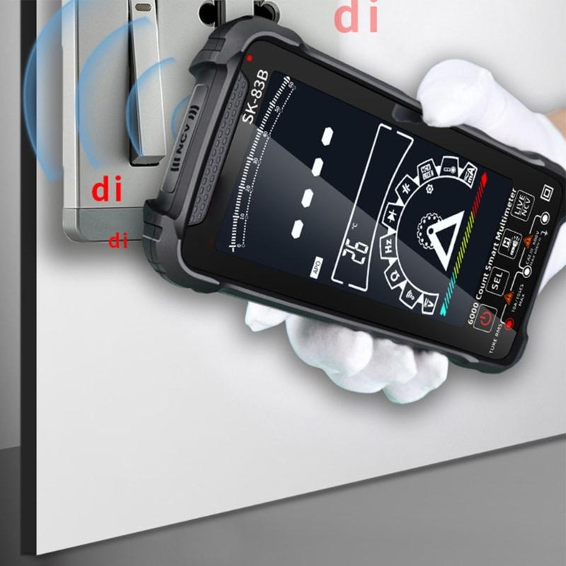 High Precisions Digital Multimeter with Large LCD Display & Auto Ranging Functionality Portable Handheld Multimeter