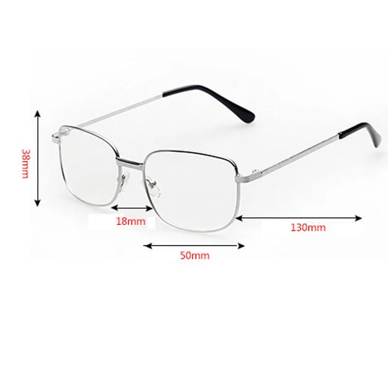 Unisex Metal Frame Reading Glasses Vintage Prescription Presbyopia Eyeglasses Hyperopia Eyewear Diopter 0 To +4.0 Eyeglasses