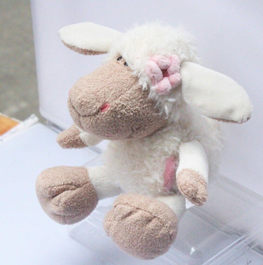 Charming White Sheep Stuffed Animal 25cm Plush Doll Perfect For Baby Gifts